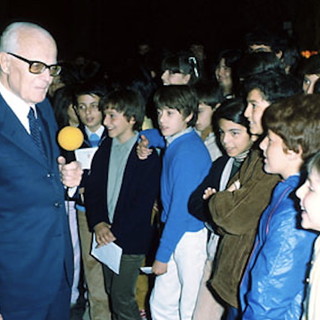 Sandro Pertini (Stella, 25 settembre 1896 – Roma, 24 febbraio 1990). Fu il settimo presidente della Repubblica Italiana dal 1978 al 1985