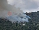 Revello, incendio in località Morra San Martino (FOTO AIB)
