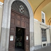 L'ingresso del tribunale di Cuneo