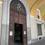 L'ingresso del tribunale di Cuneo