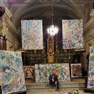 Ivano Chiavarino, in arte Ivi71, tra le sue opere in mostra Ivano Chiavarino, in arte Ivi71, tra le sue opere in mostra