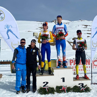 Liam Lisciandrello sul podio dei Campinoati Italiani U16 di Bosco Chiesanuova