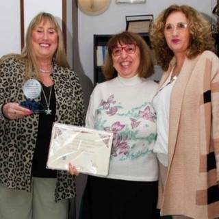 La premiazione di Giuliana Bertolusso