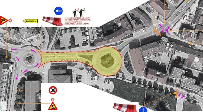 Alba: via Ognissanti chiusa al traffico giovedì 16 e venerdì 17 luglio dalle ore 20 alle ore 5 del mattino Alba: via Ognissanti chiusa al traffico giovedì 16 e venerdì 17 luglio dalle ore 20 alle ore 5 del mattino