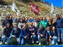 Lo stato maggiore piemontese della Lega alle sorgenti del Po, a Pian del Re Lo stato maggiore piemontese della Lega alle sorgenti del Po, a Pian del Re