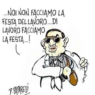 La vignetta dei Paparelli per il 1° Maggio