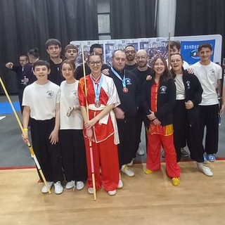 ARTI MARZIALI / L'Accademia Jingwu di Valle Stura brilla al Torneo Internazionale di Wushu di Lecco: oro, argento e due bronzi [FOTO]