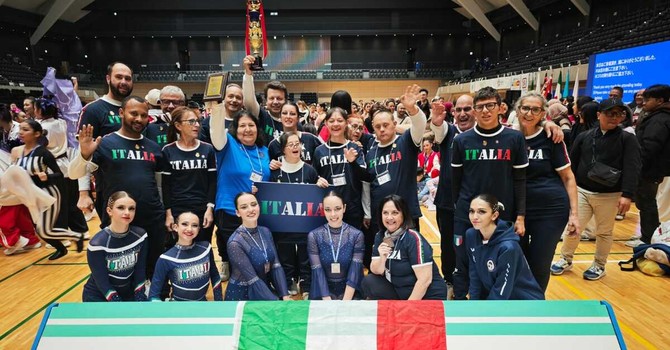 Dal Cuneese al Giappone, l’inclusione va sul podio: l’impresa mondiale di Italia CheerAbility Dal Cuneese al Giappone, l’inclusione va sul podio: l’impresa mondiale di Italia CheerAbility