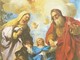 Santi Gioacchino ed Anna con la Vergine Bambina, opera del pittore napoletano Luca Giordano, XVII secolo, chiesa di San Michele di Cuéllar (Spagna)