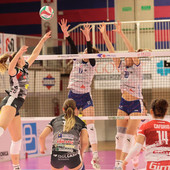 Una immagine del match disputato all'andata (foto sito Legavolleyfemminile) Una immagine del match disputato all'andata (foto sito Legavolleyfemminile)
