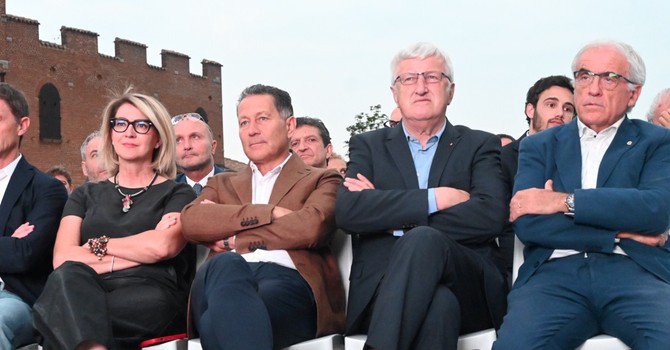 Da sinistra Giuliana Cirio, Mauro Gola e Mariano Costamagna in una foto del 2023 Da sinistra Giuliana Cirio, Mauro Gola e Mariano Costamagna in una foto del 2023