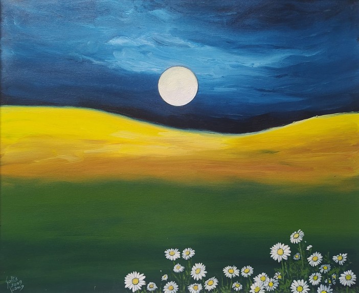 Luna dei Fiori vista dal pittore Franco Gotta