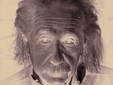 Lo scienziato Albert Einstein ritratto nella sua casa a Princeton, New Jersey, 1947, © Philippe Halsman Archive 2026