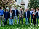 I membri della lista con il candidato sindaco Sergio Costamagna I membri della lista con il candidato sindaco Sergio Costamagna