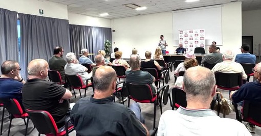 Un momento del congresso a Fossano Un momento del congresso a Fossano