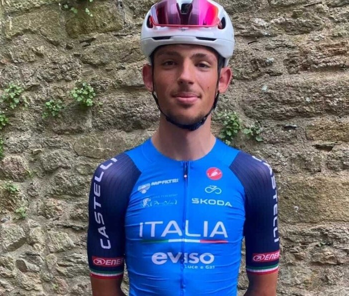 Luca Gugnino con la maglia della Nazionale Italiana