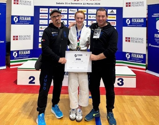 JUDO / Luisa Belliardo strepitosa: l'atleta della ASD Valle Maira strappa il titolo di Campionessa Italiana A2 JUDO / Luisa Belliardo strepitosa: l'atleta della ASD Valle Maira strappa il titolo di Campionessa Italiana A2