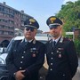 Saluzzo: il maggiore Davide Basso e il tenente Mauro Palmeri