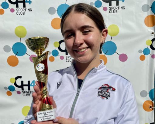 FIORETTO FEMMINILE / Marika Botta terza ai Campionati Assoluti a Torino FIORETTO FEMMINILE / Marika Botta terza ai Campionati Assoluti a Torino