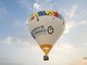 La prima volta sui cieli di Langhe e Roero della mongolfiera di Banca di Cherasco