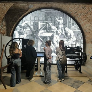 Visitatori al Museo Civico della Stampa di Mondovì Visitatori al Museo Civico della Stampa di Mondovì