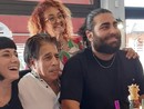 Massimiliano Manco con la famiglia in un momento felice Massimiliano Manco con la famiglia in un momento felice