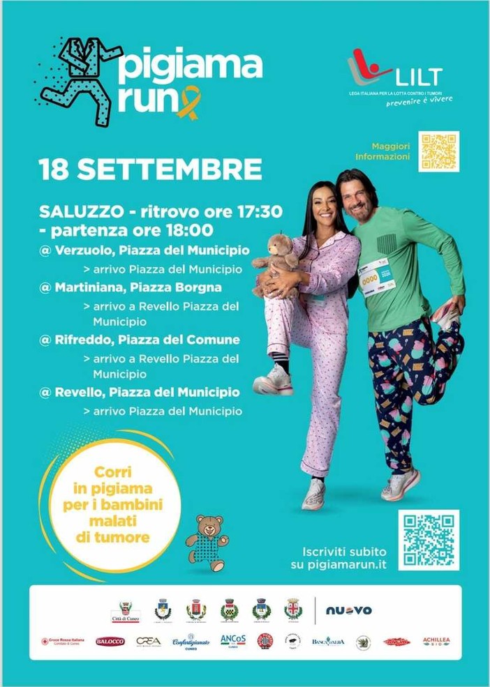 La locandina di Pigiama Run 2026 La locandina di Pigiama Run 2026