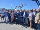 Saluzzo taglio dl nastro della Meccanica Agricola Saluzzo taglio dl nastro della Meccanica Agricola
