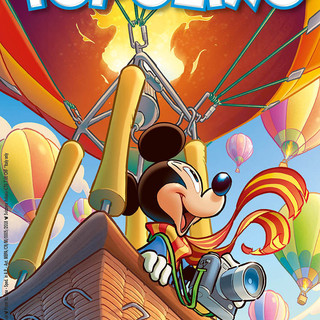 Le mongolfiere di Mondovì protagoniste sul numero 3.659 di Topolino Le mongolfiere di Mondovì protagoniste sul numero 3.659 di Topolino