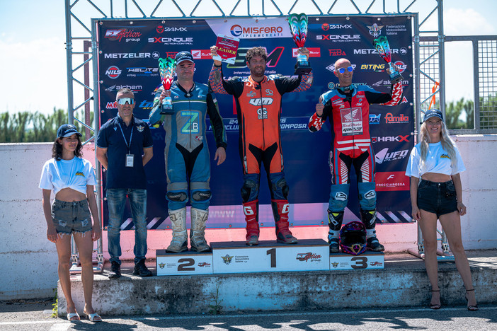 Internazionali d’Italia Supermoto. Mauro Cucchietti è terzo a Pomposa nella classe SM5 Internazionali d’Italia Supermoto. Mauro Cucchietti è terzo a Pomposa nella classe SM5