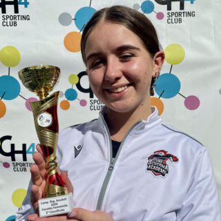 FIORETTO FEMMINILE / Marika Botta terza ai Campionati Assoluti a Torino FIORETTO FEMMINILE / Marika Botta terza ai Campionati Assoluti a Torino