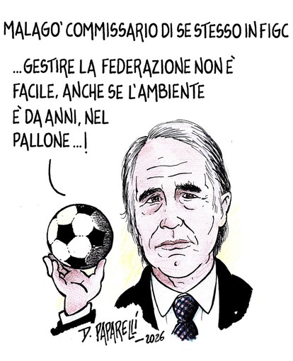 Malagò Commissario di sé stesso in FGC