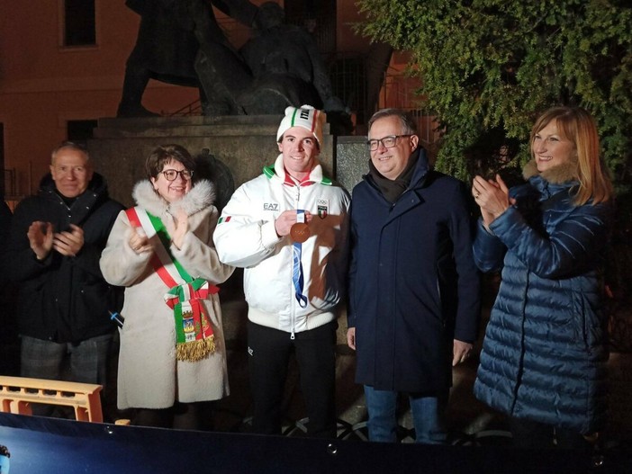 Col bronzo olimpico Martino Carollo Col bronzo olimpico Martino Carollo