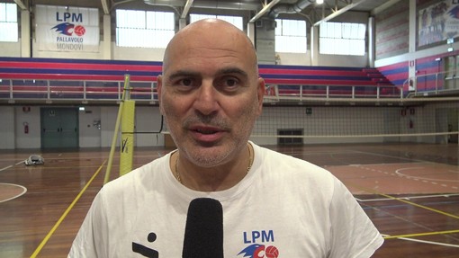 L'allenatore della Lpm Bam Mondovì Marco Gazzotti