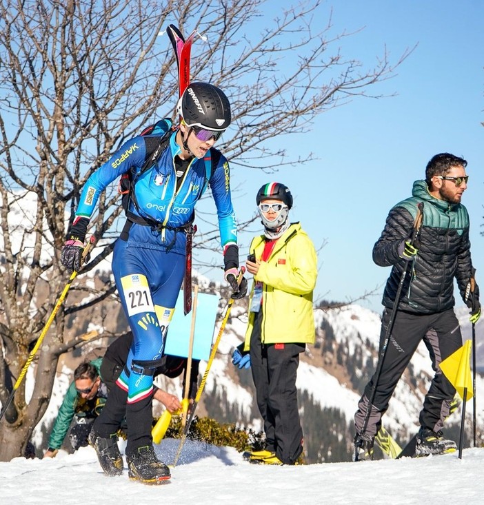 Matteo Blangero in una foto di repertorio