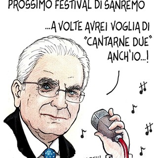 Mattarella riceve cantanti e operatori del Festival di Sanremo al Quirinale