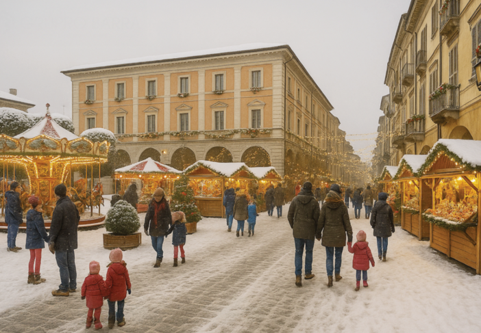 Immagine realizzata da I.A. e sono state usate per creare l'atmosfera natalizia. Immagine realizzata da I.A. e sono state usate per creare l'atmosfera natalizia.
