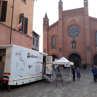 L'iniziativa Fimmg è partita ieri dal Biellese. Oggi tappe ad Alba (foto) e Santo Stefano Belbo