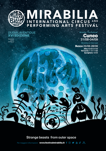 Tutto pronto per il Mirabilia International Circus &amp; Performing Arts Festival 2022, giunto alla 16ª edizione