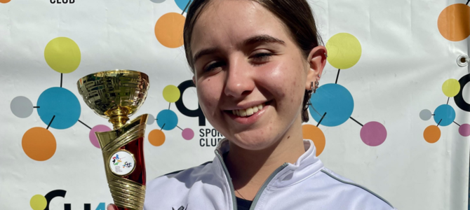FIORETTO FEMMINILE / Marika Botta terza ai Campionati Assoluti a Torino