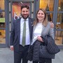 Il sindaco Macchia con l'assessore Riboldi Il sindaco Macchia con l'assessore Riboldi