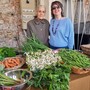 Un produttore del Mercato della Terra di Bra