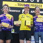 Maglia Gialla e podio L'Étape Mondovì - Donne Maglia Gialla e podio L'Étape Mondovì - Donne