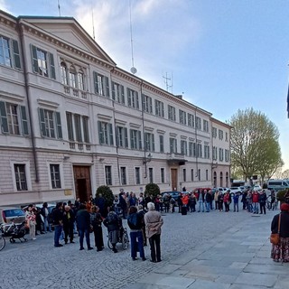Cuneo: davanti alla Prefettura la manifestazione contro la conversione del Decreto Cutro