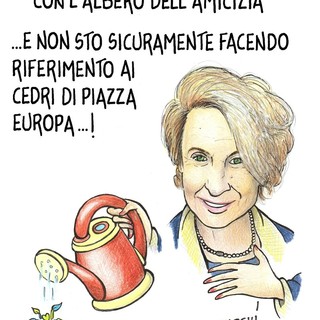 A Fossano l'Albero dell'Amicizia A Fossano l'Albero dell'Amicizia