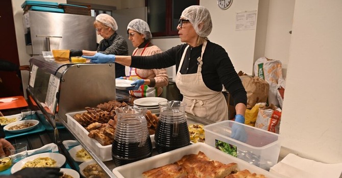 La mensa della Caritas diocesana La mensa della Caritas diocesana