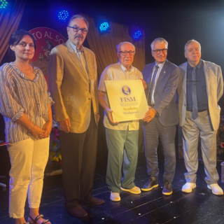Stefania Allasia, Domenico Pace, don Silvio Mantelli, Andrea Baioni e Peter Din Stefania Allasia, Domenico Pace, don Silvio Mantelli, Andrea Baioni e Peter Din