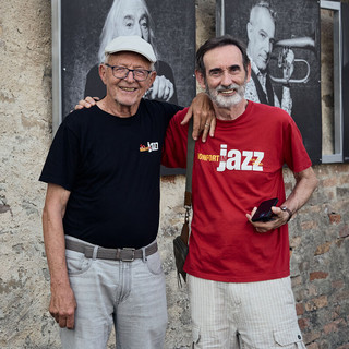 Adolfo Ivaldi e Renato Moscone (foto di Donatella Arione)