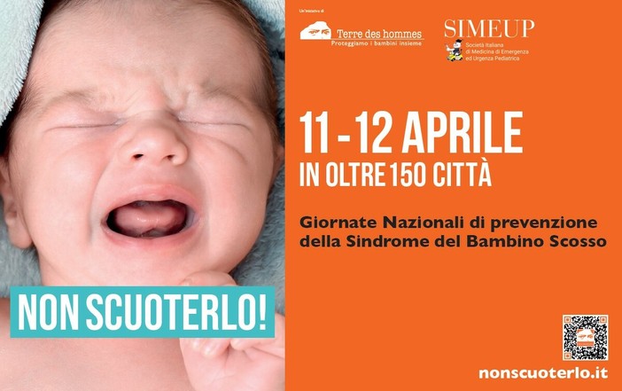 L’Asl Cn2 aderisce alla campagna di prevenzione della “Shaken Baby Syndrome”