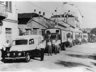 Mezzi di trasporto Ferrero, nei primi anni di vita dell'industria dolciaria